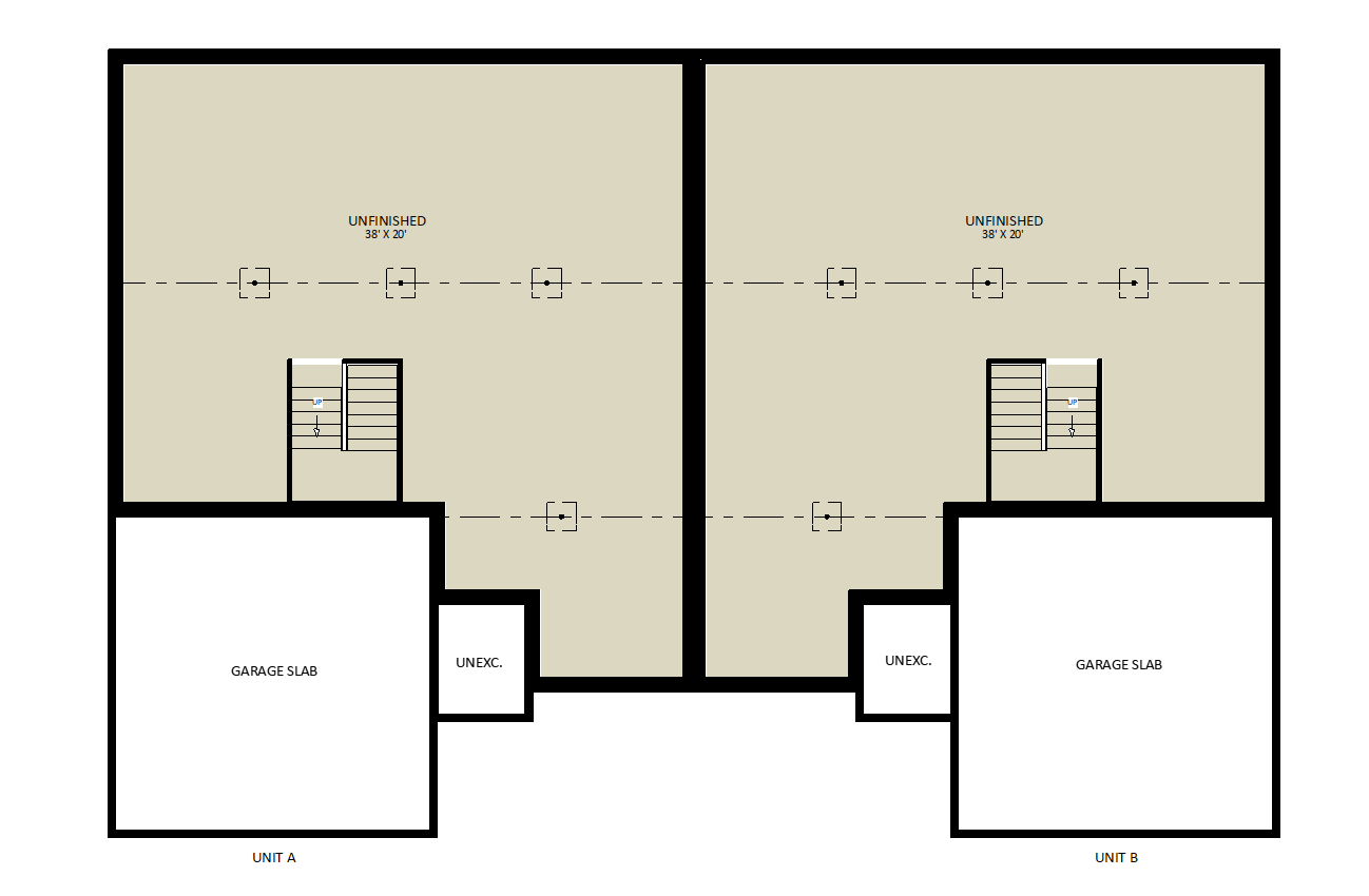 MarburyLower Level Floor Plan
